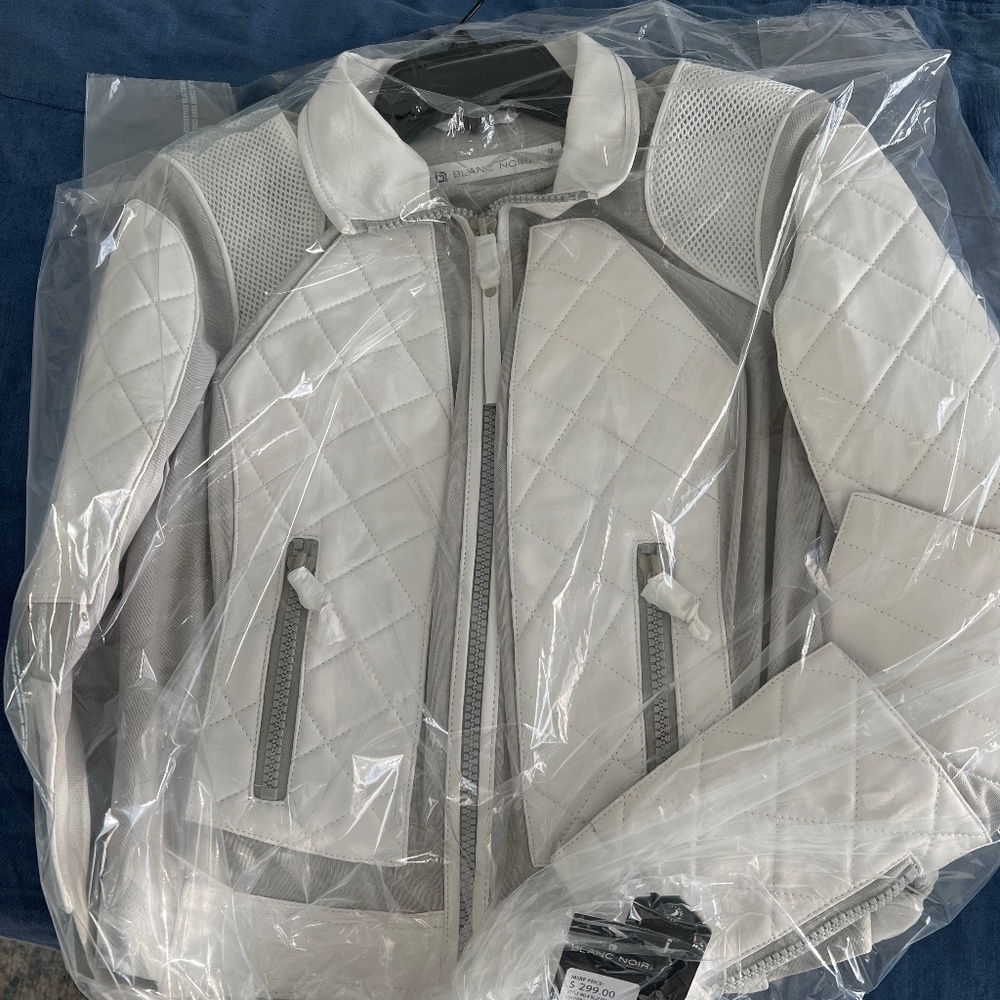 Blanc Noir Biker Jacket